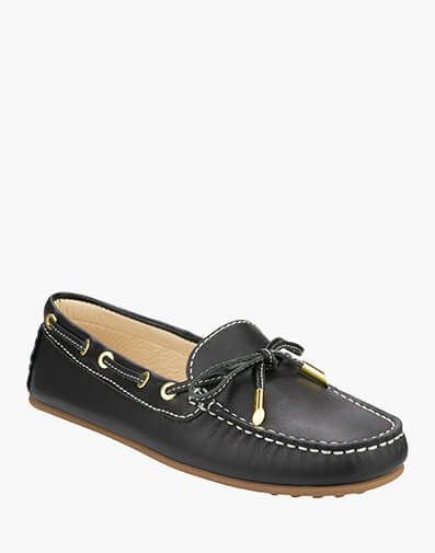 Connie Moc Toe Loafer in BLACK for $139.95