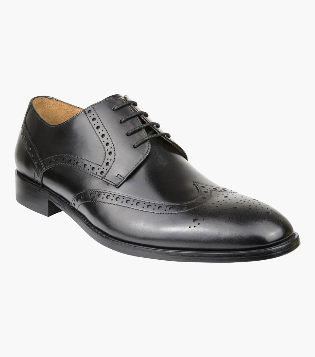 Vegas Wingtip Brogue Men's Dress Shoes 