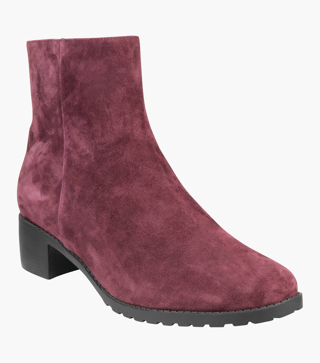 women's round toe ankle boots