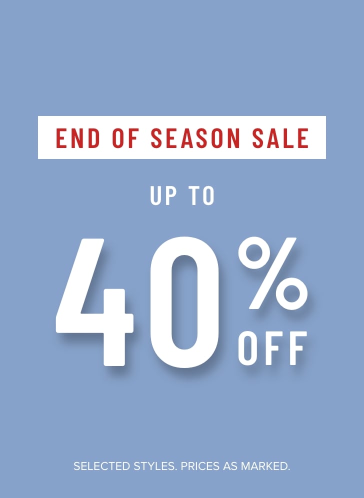 40% Off Selected Styles