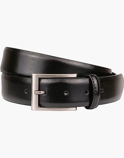 Carmine Genuine Leather Belt in BLACK for $69.95