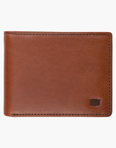Fisher Bifold Leather Wallet in TAN for $62.96