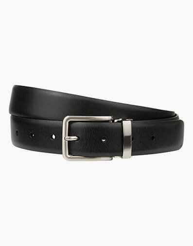 Hoffman Leather Belt  in BLACK for $49.80