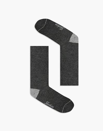 Plain Bamboo Sock  in CHARCOAL for $12.95