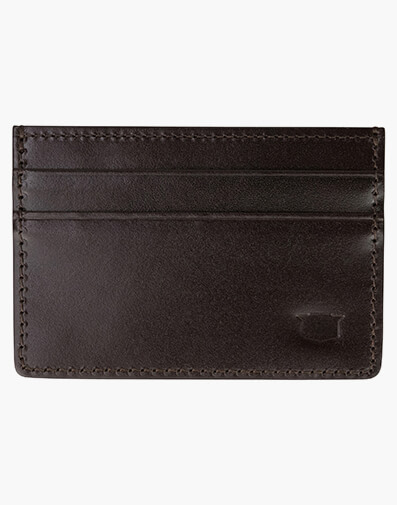 Advantage Leather Card Wallet in BROWN for $34.96