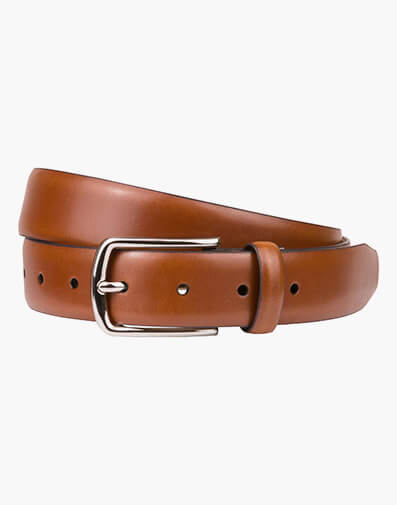 Newman  Classic Leather Belt in TAN for $41.96