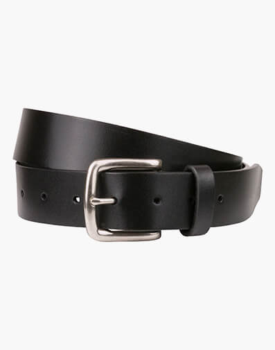 Pacino  Crossover Leather Belt  in BLACK for $69.95