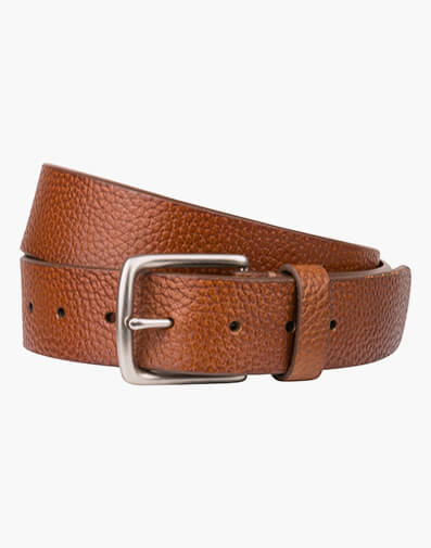 Ford  Casual Leather Belt in TAN for $39.80