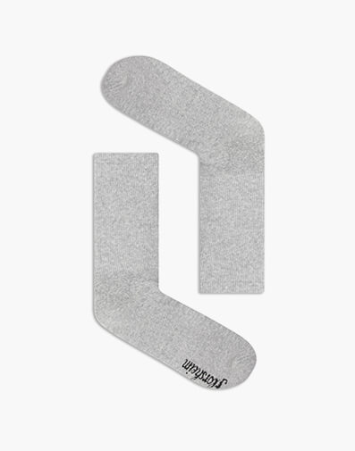 Soft Stretch Half Terry Socks  in SMOKE for $12.95