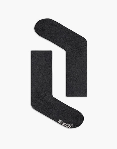 Soft Stretch Half Terry Socks  in GUNMETAL for $12.95