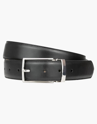 Grant Belt Dress Belt in BLACK for $69.95