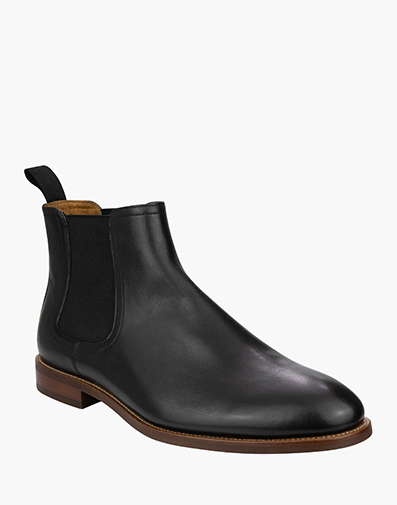Rucci Chelsea Plain Toe Chelsea Boot  in BLACK for $219.95