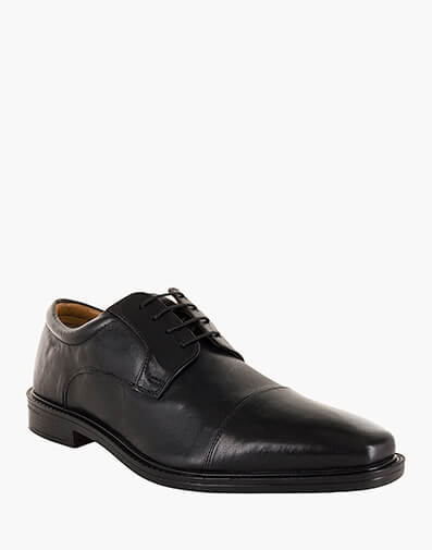 Charter Cap Toe Derby in BLACK for $179.80