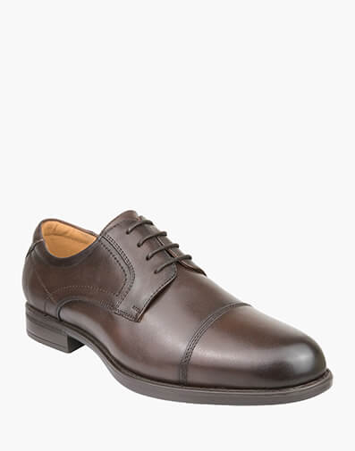 Fairfield Cap Toe Derby in BROWN for $169.95