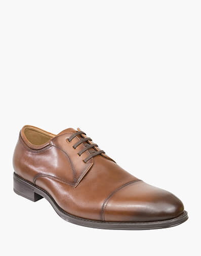 Chateau Cap Toe Derby in COGNAC for $99.80