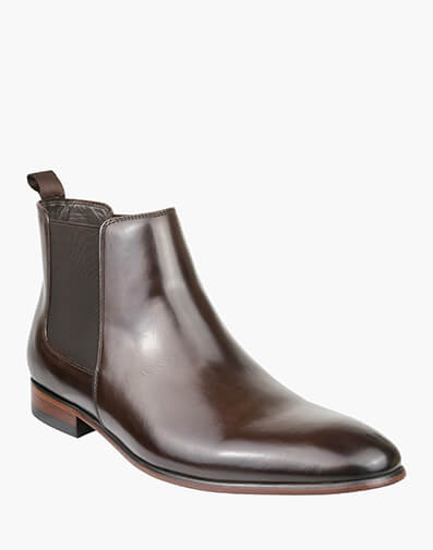 Stage Plain Toe Gore Boot in BROWN for $209.80