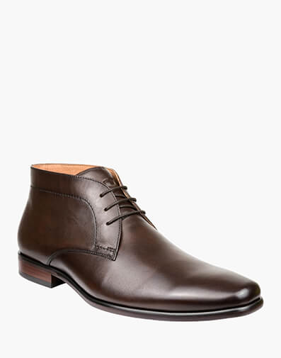 Castell Plain Toe Chukka Boot in BROWN for $109.80