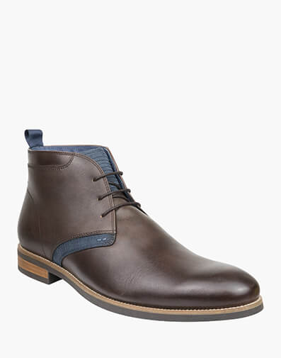 Cumulus  Plain Toe Chukka Boot in BROWN for $219.95