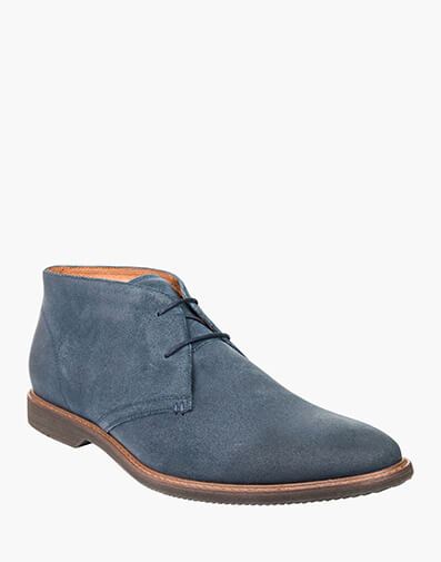 Creedence Plain Toe Chukka Boot in BLUE for $109.80