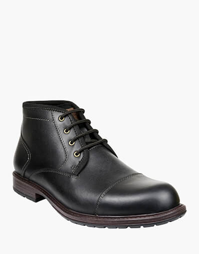 Vandall Cap Cap Toe Lace Up Boot in BLACK for $89.80