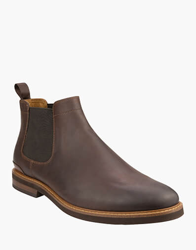 Highland Chelsea Plain Toe Gore Boot in BROWN for $146.96