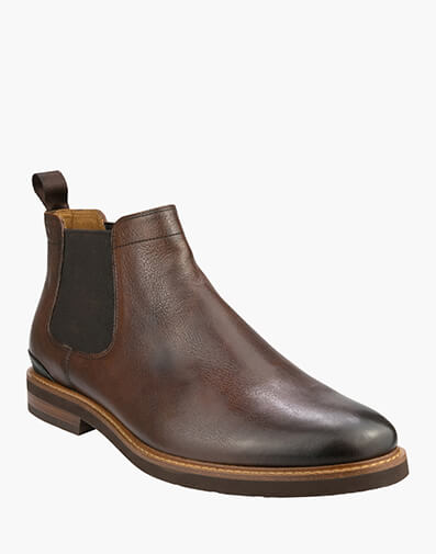 Highland Chelsea Plain Toe Gore Boot in WALNUT for $153.97
