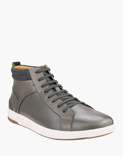 Crossover Boot Lace To Toe Boot in GREY for $199.95