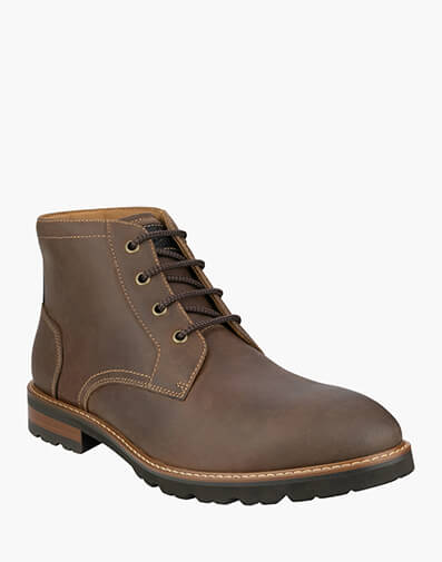 Renegade 4H Boot Plain Toe Chukka Boot in BROWN for $219.95