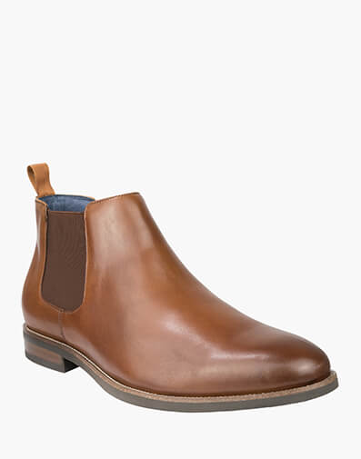 Ceduna - E  Medium Width - Chelsea Boot in COGNAC for $239.95