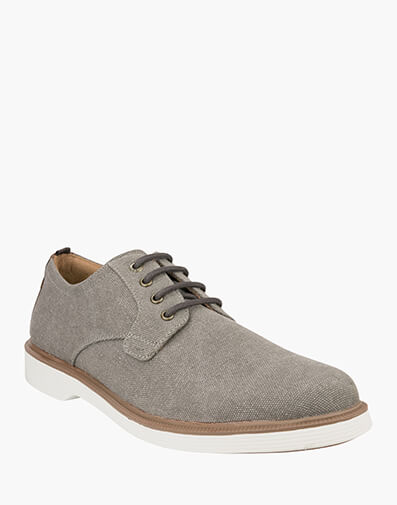 Supacush Canvas Plain Toe Derby in GREY for $139.95