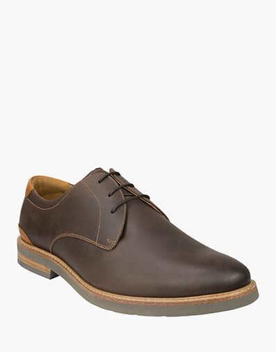 Highland Plain Plain Toe Derby in BROWN for $179.95