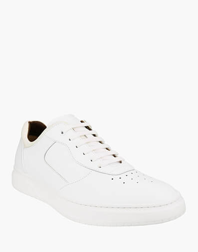 Premier Perf  Lace Up Sneaker in WHITE for $179.95
