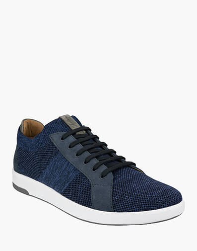 Crossover Knit Lace To Toe Sneaker in NAVY for $135.96