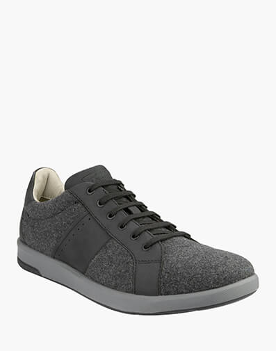 Crossover Wool Lace To Toe Sneaker in CHARCOAL for $118.96