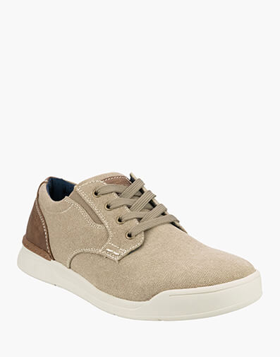 Kore Tour Canvas Plain Toe Oxford in STONE for $49.80