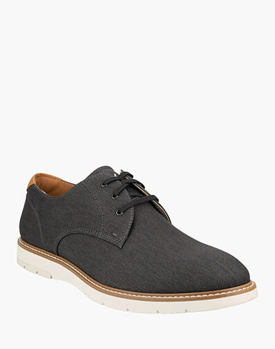 Vibe Canvas Canvas Plain Toe Derby  in BLACK for $169.95