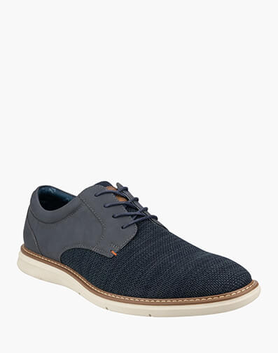 Chase Knit Knit Plain Toe Derby  in NAVY for $99.95