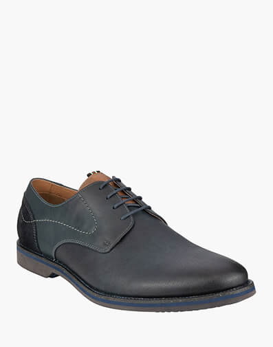 Calabria Print Plain Toe Derby 