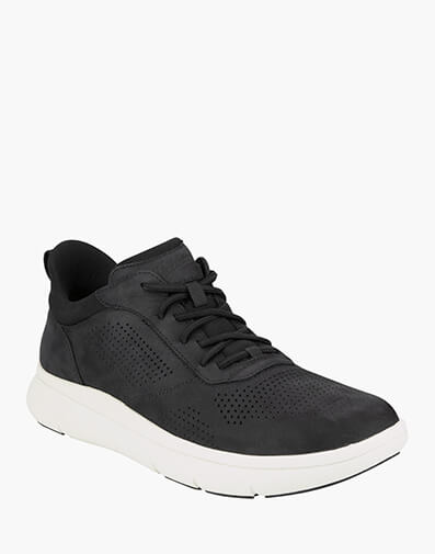 Fleet Perf  Perf Toe Elastic Lace Sneaker in NERO for $199.95