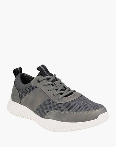 Kore City Pass Knit Moc Toe Derby in GREY for $99.95