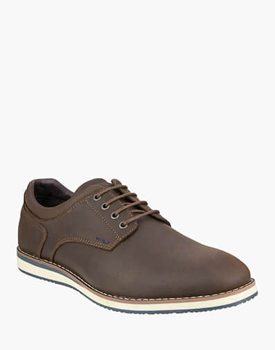 Circuit Plain Plain Toe Derby  in BROWN for $129.95