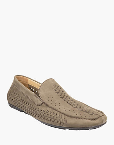 Cooper Moc Toe Woven Driver in BROWN for $199.95
