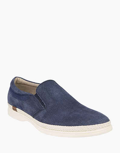 Tobago Canvas Plain Toe Espadrille in NAVY for $49.80