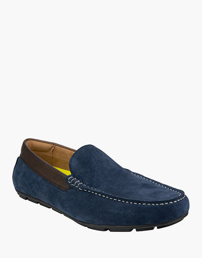 Motor Venetian Moc Toe Venetian Driver in NAVY/BROWN for $169.95