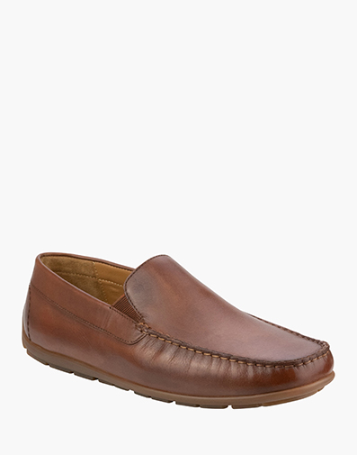 Charlton Moc Toe Driver  in DARK TAN for $99.00