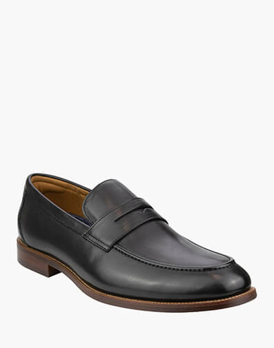 Rucci Penny Moc Toe Penny Loafer in BLACK for $189.95
