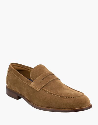 Rucci Penny Moc Toe Penny Loafer in MOCHA for $189.95
