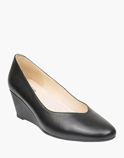 Jour Almond Toe Wedge in BLACK for $169.95