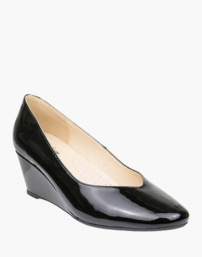 Jour Almond Toe Wedge in MIDNIGHT for $169.95