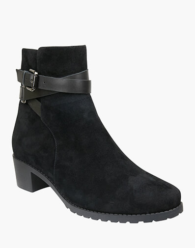 Joanne Plain Toe Ankle Boot  in NERO for $129.80